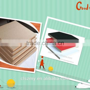 1220*2440 Plain or Colorful Melamine Laminated MDF for indoor furniture decoration from shengze wood