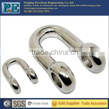 High quality custom forging cnc machining metal shackles