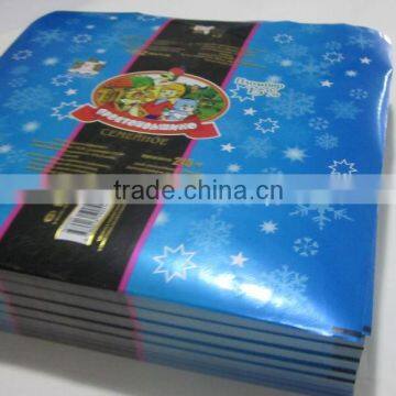 ice cream aluminium foil paper packaging