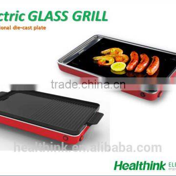 barbecue electric grill Q5A1 with die-cast plate