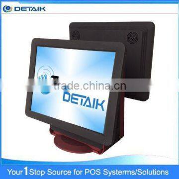 DTK-1533F Prompt Delivery All In One Touch Screen POS Dual Screen Kiosk