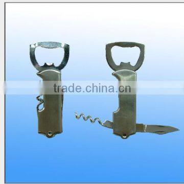 high quality stainless steel multifunction beer bottle opener for OEM