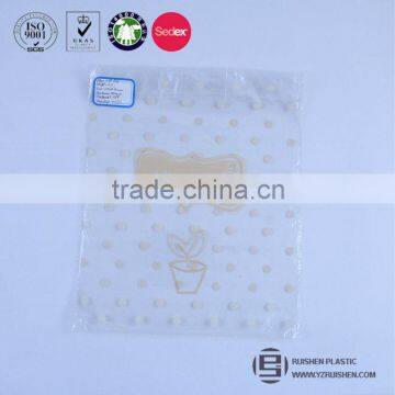 BOPP/CPP clear printed poly packing bags for gifts