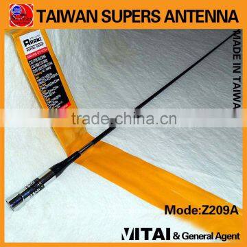 SUPERS Z-209A 145/435MHz 3.0/5.5dBi 120W M-P Connector Dual Band Mobile Radio Antenna