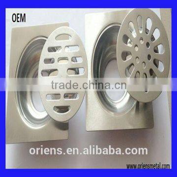 SUS304 stainless steel concrete drain covers