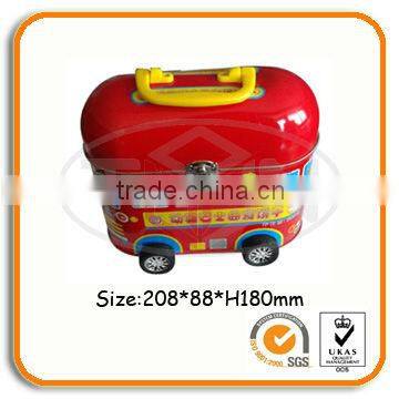 Creative Car Shape Tin Coin Bank