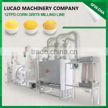 6FW-D4A maize corn grits making machine