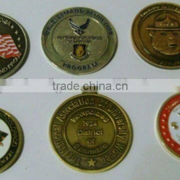 die casted high quality commemorative coin badge