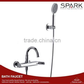 Rain-shower set mixers chromed brass sprinkle faucets