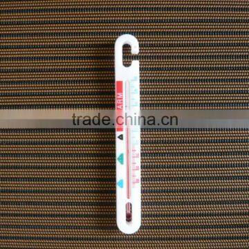 Household Plastic Interior Refrigerator/freezer Thermometer With Hook Red Kerosene Printed Scale Cheap Price and Accurate Temp. photo-4