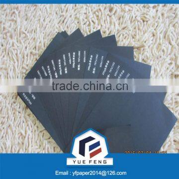 C2S Black coated paper for black paper box