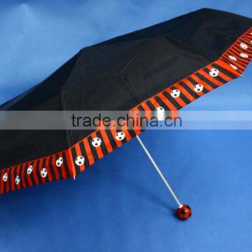 High Quality 3-section Football Mini Umbrella photo-2
