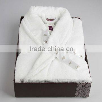 100% Cotton Wholesale Bathrobe photo-3