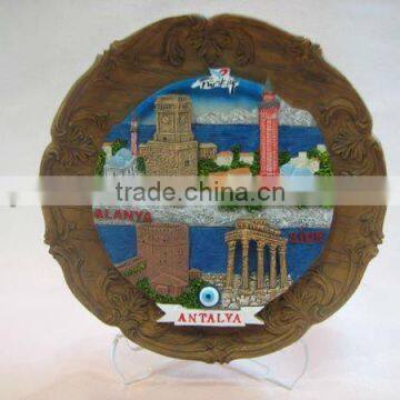 3D Custom Made Tourist Souvenir Plates