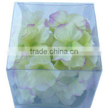 Artificial Flower Petal of 28pcs Hydrangea in Pvc Box