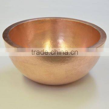 Copper Sink with Natural Copper Finish