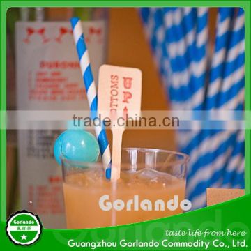 Bar Accessories Type and Decoration Drinking Paper Straws