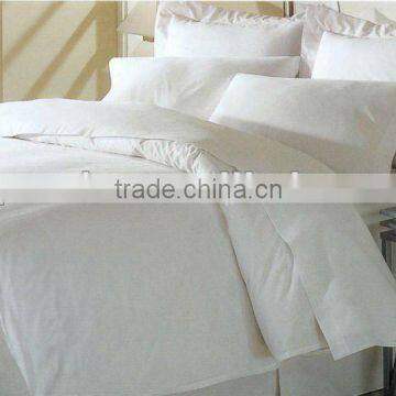 cotton white hotel bedding set