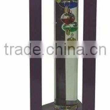 China Manufacture Triangular Wooden Frame Galileo Thermometer