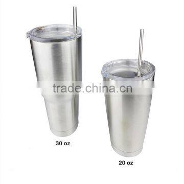 Simple Modern Vacuum Insulated Stainless Steel Tumbler - Double Walled Travel Mug - Sweat Free Coffee Cup Stainless Steel