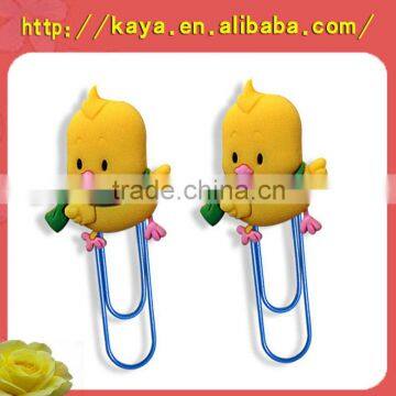 Lovely 3d silicone bookmark