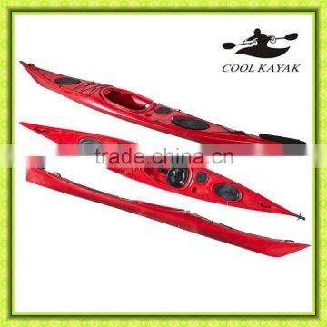 New Designed White Water Single Sea Kayak With Footrest Steering System photo-3
