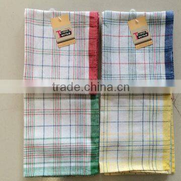 TY574 Check stripe tea towel china supplier
