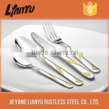 Food safe grade kinds of spoon and fork