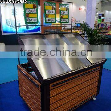 Supermarket Fruit and Vegetable Display Rack