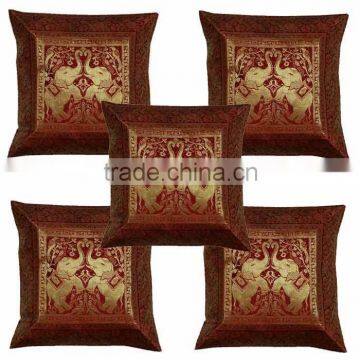 Silk jacquard cushion covers wholesale lots,