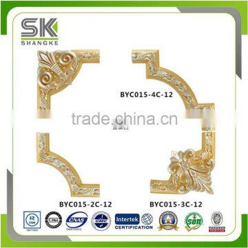 PU Corner Flowers Ceiling Cornice photo-4
