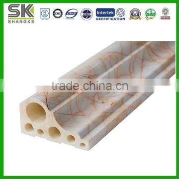 Faux Stone Marble PVC Profile For Window