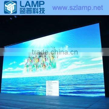 LAMP indoor SMD P10 LED screen for stage