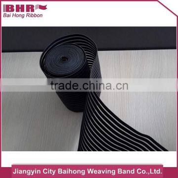Customized Design Wide Black Elastic Band for Wrist Support