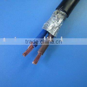 double core shielding wire