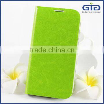[GGIT] Warm Color for Samsung S4 Wallet Flip PC+PU Mobile Case
