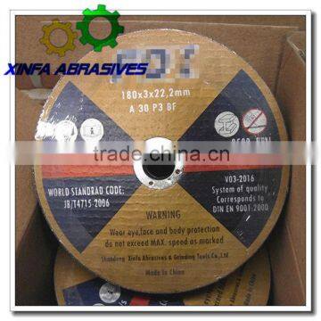 Silicon Carbide Flat cut-off wheels for Masonry cutting