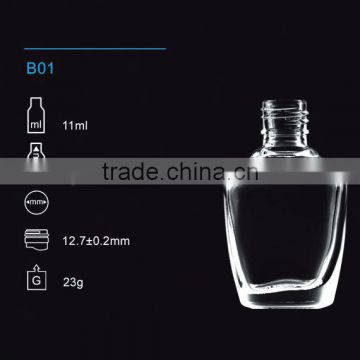 11ml round nail polish glass vial