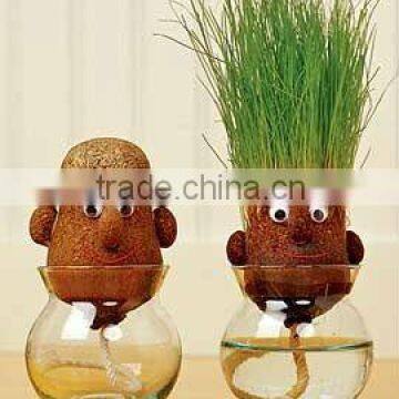 Mini plant doll,grass head,grass doll