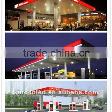 Sinoco CE RoHS PSE High Lumen145lm/w Ip65 100w Gas Station Led Price Display photo-4