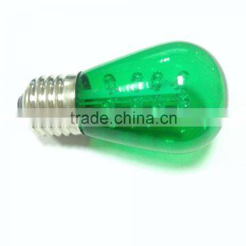Dimmable S14-16LED 120VAC LED Start Bulb Light E27 Holiday Lighting Green Decorative 360 Degree Beam Angle photo-2