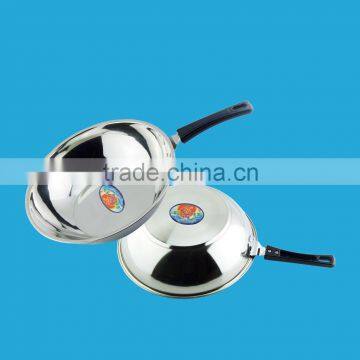 excellent houseware of stainless steel non stick frying pan