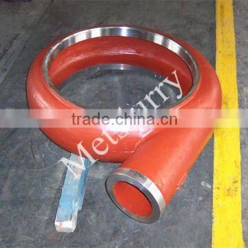 slurry pump volute liner, wear resistance