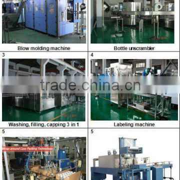 orange juice bottling machine filling monobloc