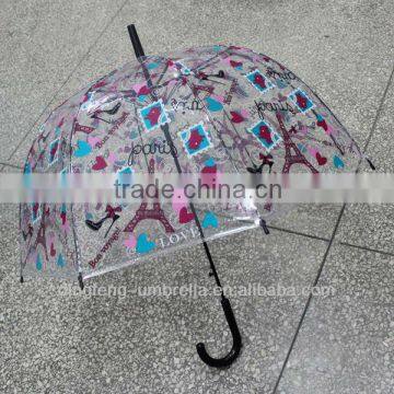 Charming Transparent Lace Silk children Umbrella