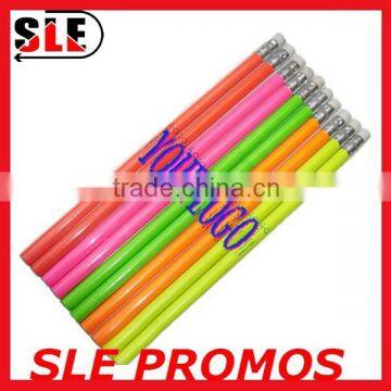 Neon color pencil with your logo