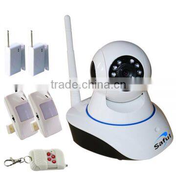 Wireless ip Camera Input Alarm With Pir Sensor and Remote Control photo-3