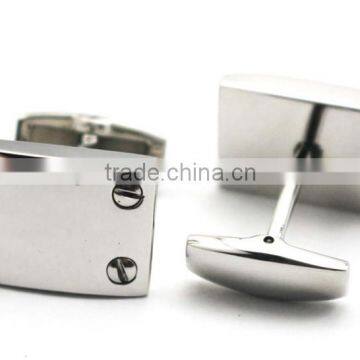 Promotional Bulk Stainless Steel Cufflink For Men photo-5