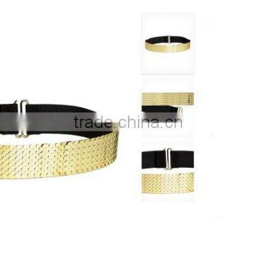 Elegant Metal Belt Elastic Belt for Lady Wholesale photo-2