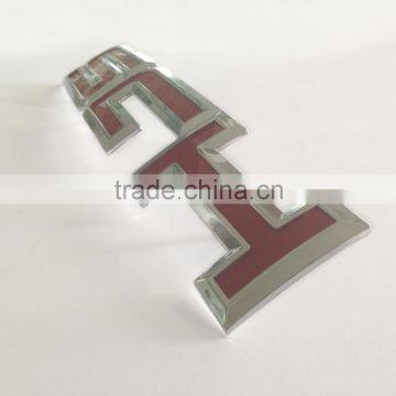 Wholesale 3D ABS Plastic Chrome Plated Self- Adhesive Car Grille Badges Car Badge photo-3